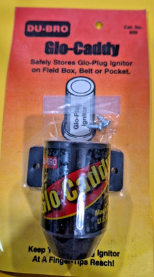 DU-BRO - CAT. NO. 839 ~NIP!~  Glo-Caddy - safely stores glo-plug ignitor ...