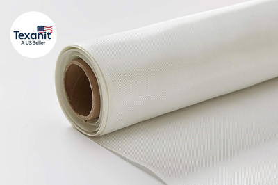6 Oz. Fiberglass Fabric Cloth Mesh, 50'' X 2 Yards, Fiberglass Mat Material Roll