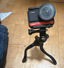 Insta360 Mini Tabletop Tripod Stand Ball Head Black Adjustable Legs for Camera
