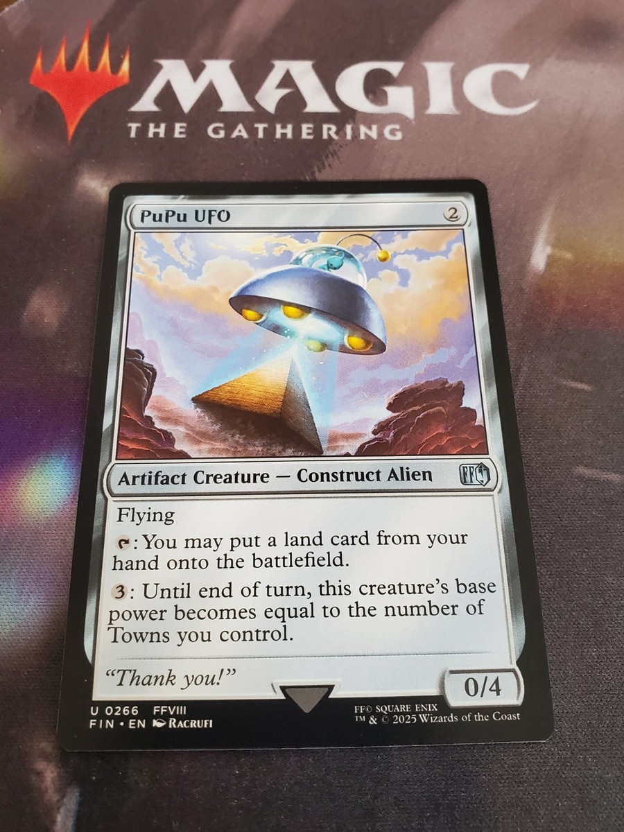 Mtg. 2x PuPu UFO. Final Fantasy. Pack Fresh | eBay