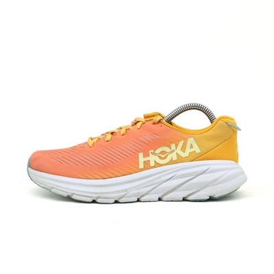 Hoka One Damen Rincon 3 Schuhe Orange Gelb Mesh Atmungsaktiv Laufschuhe EU 38