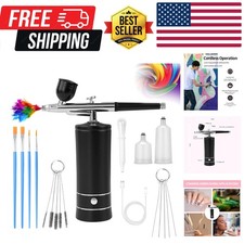 Airbrush Kit Air Brush Kit With Airbrush Compressor Nail Charms Wireless Air ...