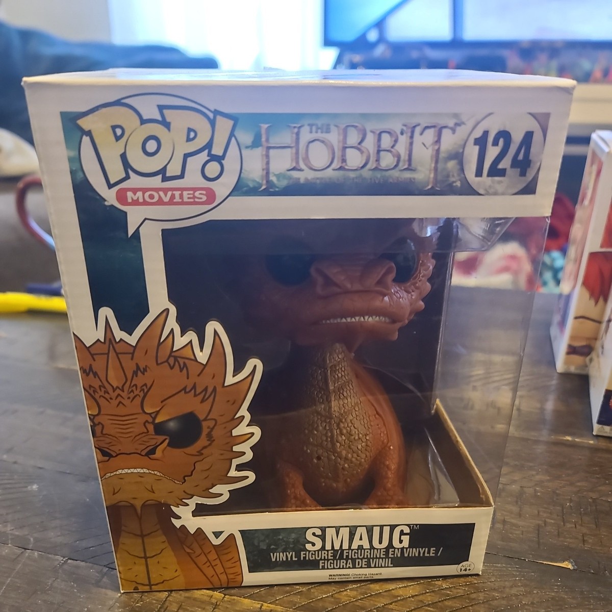 Funko Pop! Vinyl 6 in: The Hobbit - Smaug (Orange) (6 inch) #124