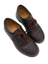 Vintage 90s Dr Martens Oxford Shoes Mens US 9 Brown Leather Doc Martens