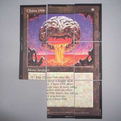 MTG Magic the Gathering Chaos Orb Puzzle Quest 8 von 9 Teilen NM Englisch s753