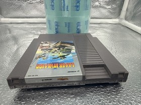 Laser Invasion Nintendo NES Authentic Tested Working Cartridge +Dustcover NICE!