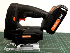 Warrior 18V Lithium Cordless Jig Saw 57613 W Battery Tool Warrior NO CHARGER
