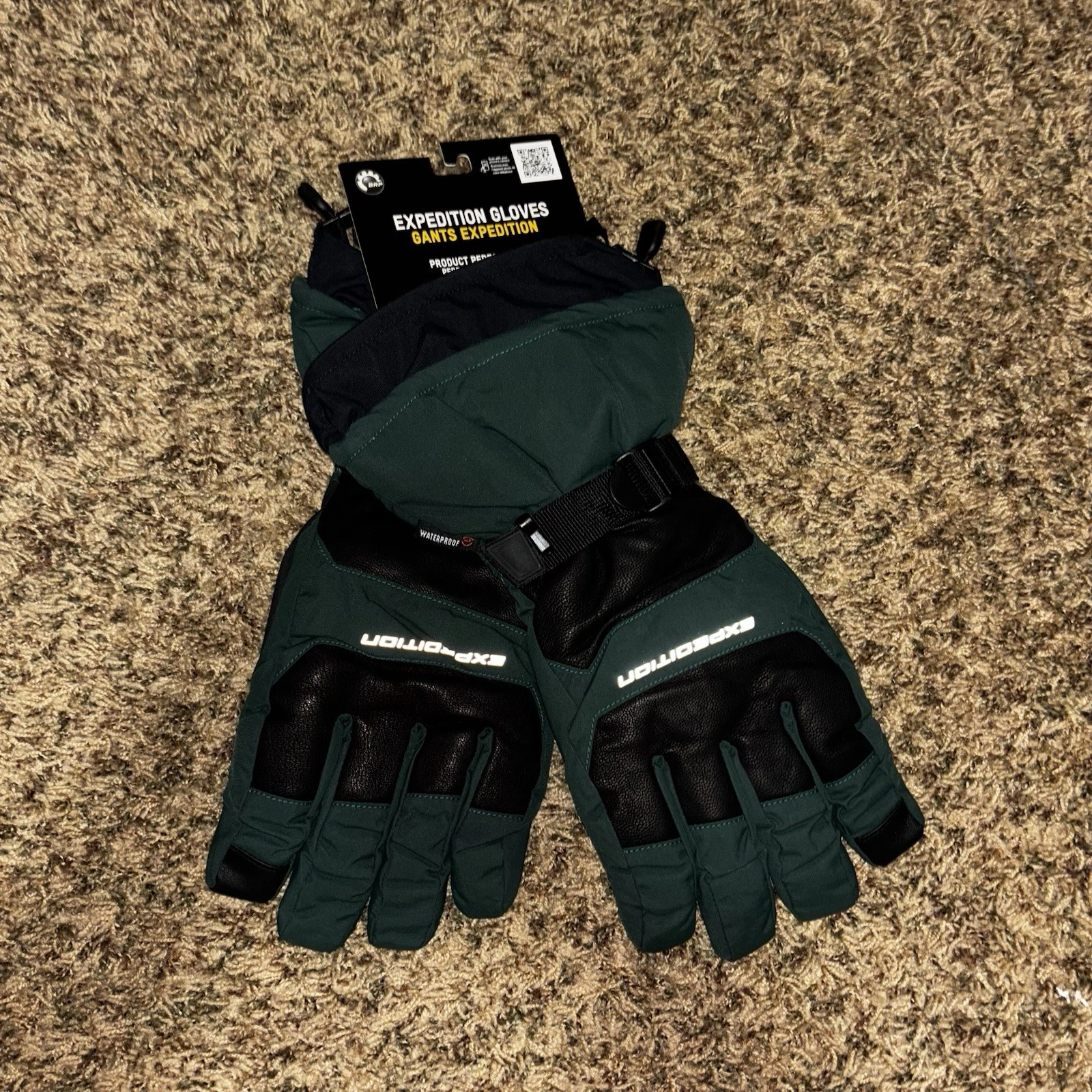 Men’s Ski-Doo Expedition Nylon Gloves Terrain Snowmobile Size 2XL Unisex