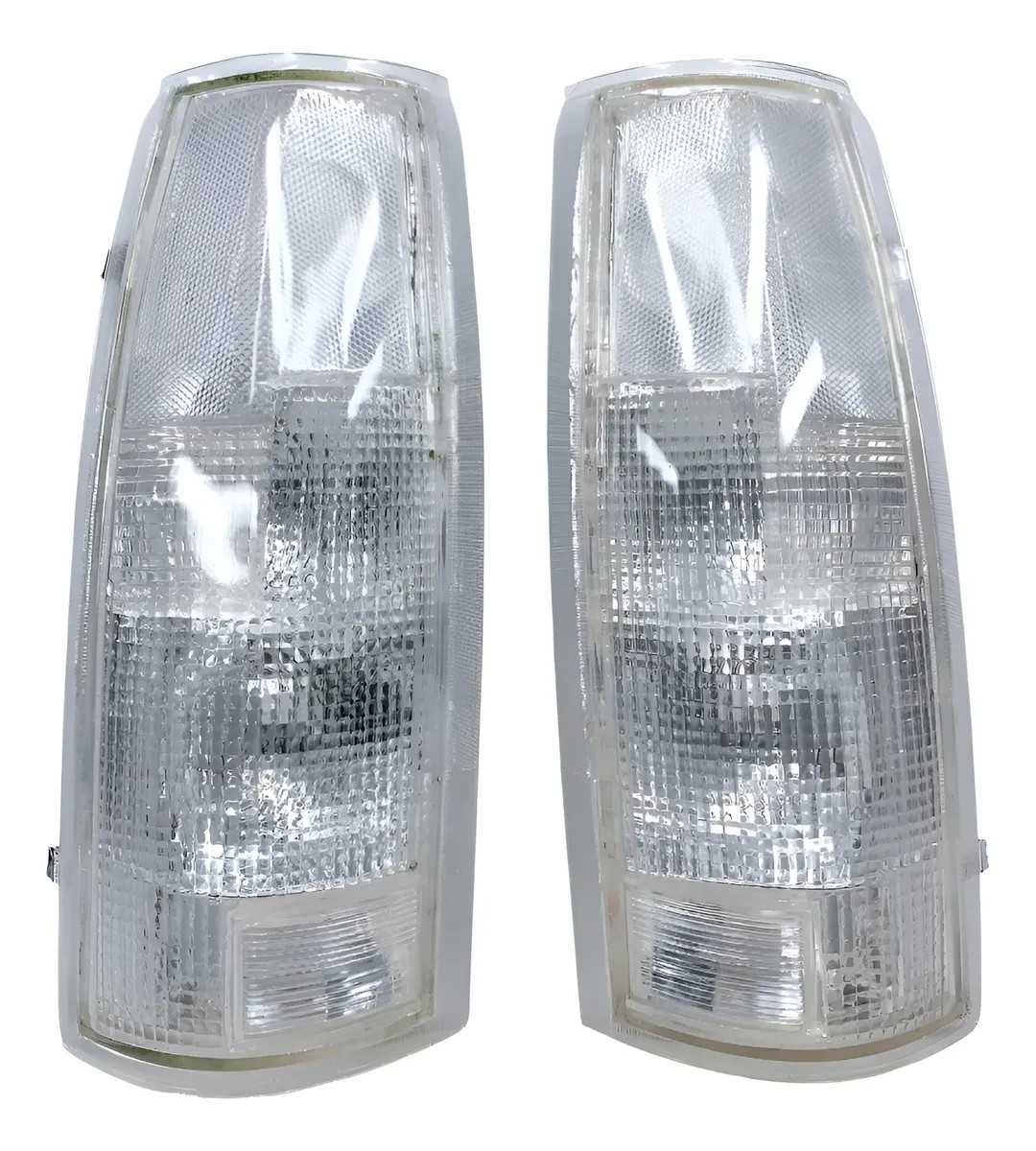 AVEST テールライト Version 2: CLEAR Chevrolet GMC 2 Clear Tail Light 1988 - 1999 88 89 90 91 92 93 94