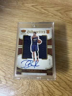 DEVIN BOOKER SILHOUETTES CROWN ROYALE ROOKIE AUTO /99 PHOENIX SUNS #89
