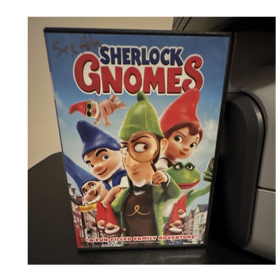 Paramount Pictures Sherlock Gnomes DVD Widescreen Dolby Audio James McAvoy