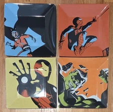 SUPER SCIENCE PLATE SET,  LOOTCRATE MARVEL  GEAR & GOODS, NEW