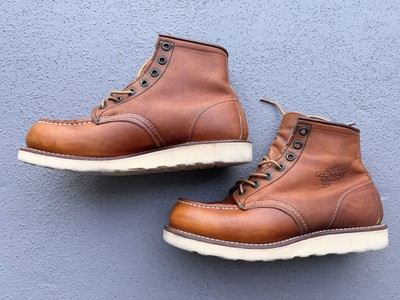 Red Wing 875-3 7E Red Wing Vintage 2003 P8 Moc Toe Work Boot 875 7E