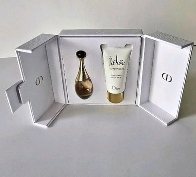 J'adore  NEW Dior Coffret Beauty Set, Mini Perfum Set