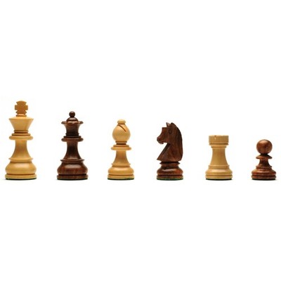 WE Games Classic Staunton Chess Pieces - Weighted with 3 in. King