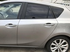 Mazda 3 Typ BL Tür hinten links Fondtür im Rohbau 5trg 38P Liquid Silver Met