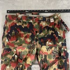 Swiss Military Alpenflage TAZ 83 Cargo Field Pants Suspenders Vintage ...