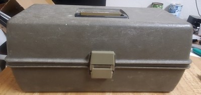 Vintage Flambeau Adventurer 1713 Fishing tackle box 3 Drawer Spoon Hooks  Etc | eBay