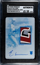 2023 Panini Chronicles Elly De La Cruz #10 Auto Printing Plate 1 /1 SGC Auto 10