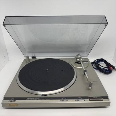 Technics SL-Q350 Quartz Direct Drive Fully Automatic Turntable Tested VG