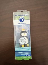 Brilliant Kids Sonic Toothbrush Penguin LED Light Electric 3 Years Oral Care