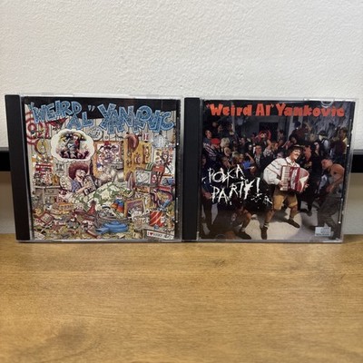 WEIRD AL YANKOVIC 2 CD LOT SELF TITLED WEIRD AL YANKOVIC + Polka Party
