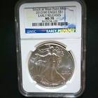 25+ American Eagle MS 70 Graded 2012 Silver Bullion Coins for sale