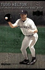 Todd Helton 2000 Metal #26 Colorado Rockies MLB READ FREE SHIPPING AutographDen