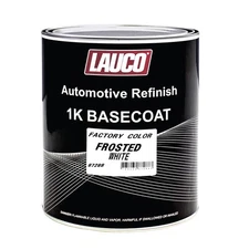LAUCO 1K Basecoat Frosted White – 1 Quart – Spray Gun Ready  [87288]