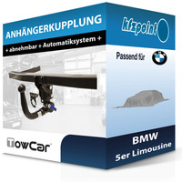für BMW 5Er Limousine 07.2023-Jetzt Towcar AnhäNgerkupplung Abnehmbar AHK