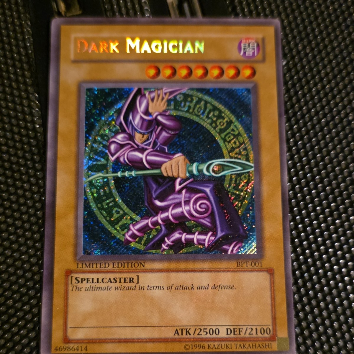 Yu-Gi-Oh! Dark Magician 2002 Collectors Tin Secret Rare BPT-001