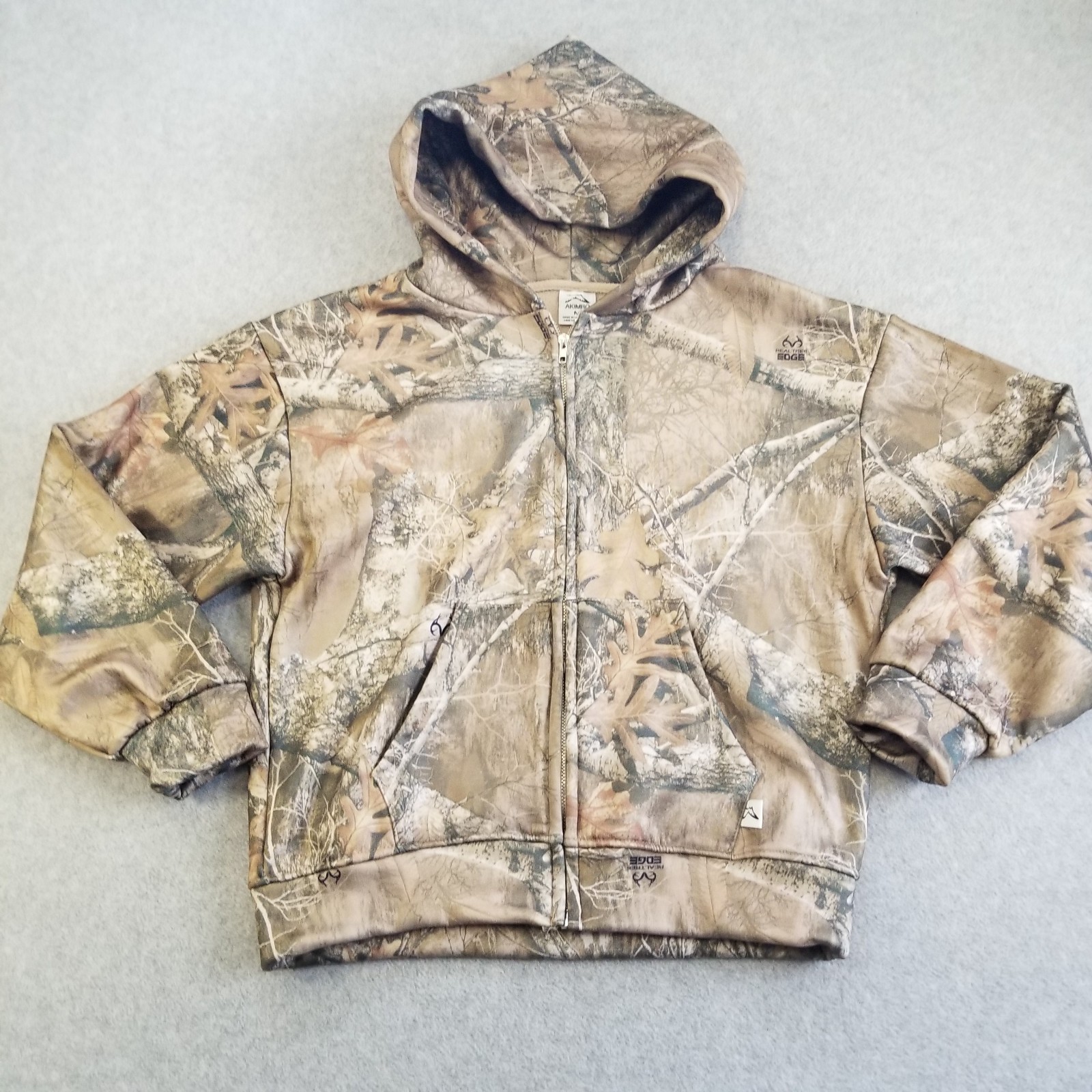 Akimbo Hoodie Mens Medium Camo Boxy