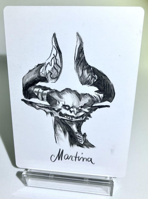 MTG 死の権威、リリアナ アーティスト FOIL Artist Proof MTG 死の権威