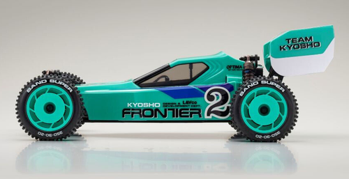Kyosho OPTIMA MID BODY Shell *CLEAR* W/ Decals #OTB251 - Picture 4 of 4