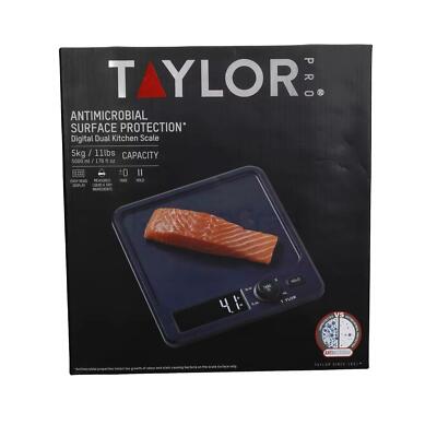 Taylor Pro Antibakterielle Oberflächentechnologie Digitalanzeige Dual Küchenwaage
