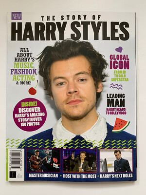 HARRY STYLES (1D ONE DIRECTION) 100% STORY OF HARRY STYLES MAGAZINE 2021