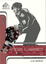 Joe Sakic Colorado Avalanche 2001-02 SP Game Used Edition 10