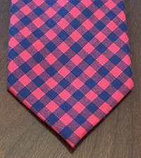 Nautica Red Blue 100 Cotton Men  s Neck Tie Made In China