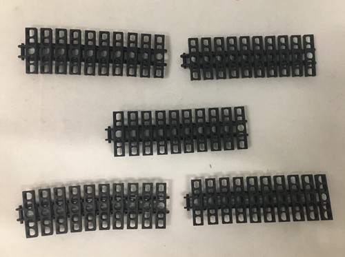 50 Authentic LEGO Technic Link Chain Tank Small Tread Black 3873 Mindstorm Robot