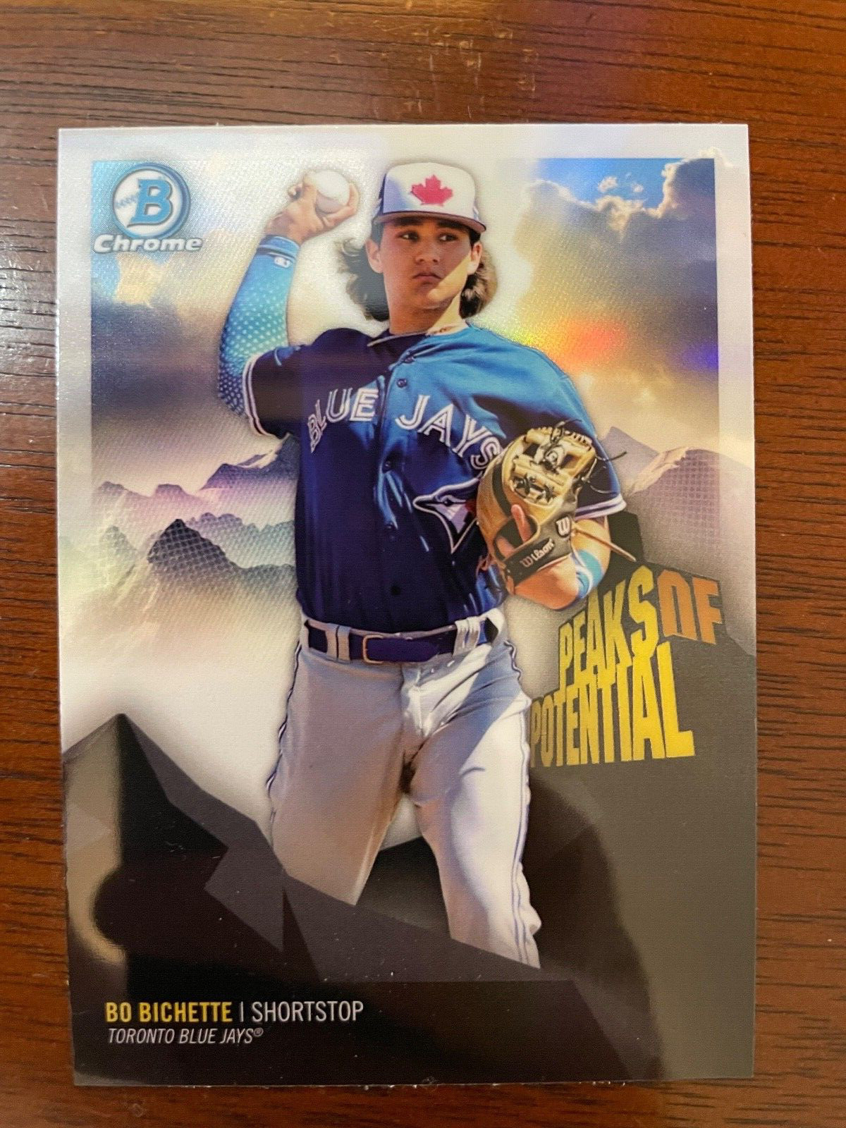 2018 Bowman Chrome #PP-BB Bo Bichette Peaks of Potential - Toronto Blue Jays