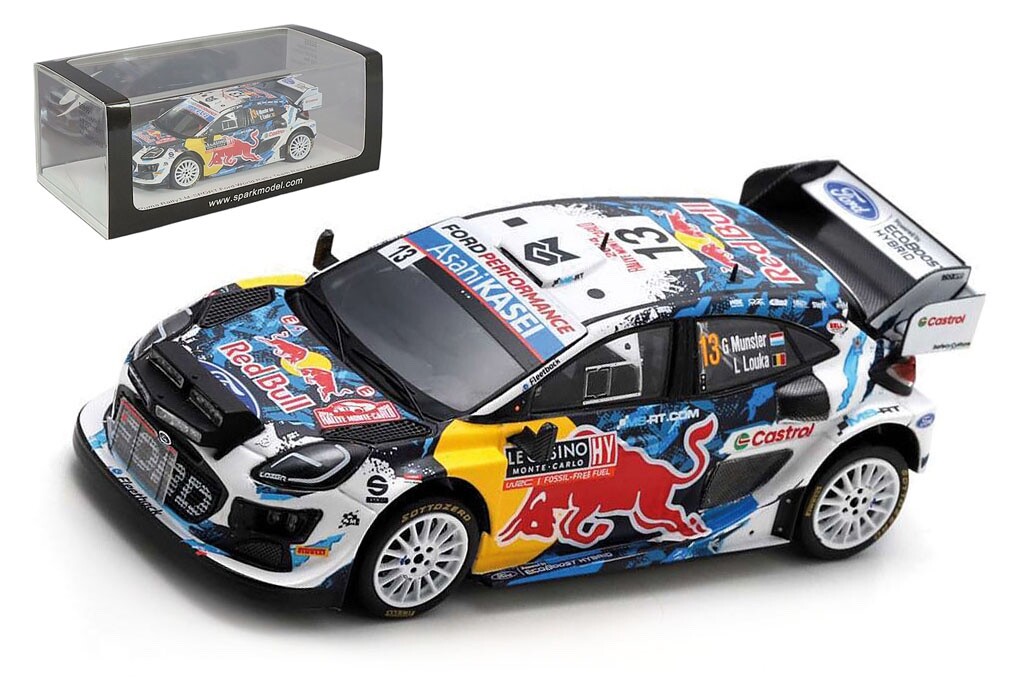 Spark S6855 Ford Puma Rally1 'M-Sport' Monte Carlo 2024 - G Spark S6855 Ford Puma Rally1 'M-Sport' Monte Carlo 2024 - G