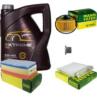Mann Inspektionspaket 5 L Mannol Extreme 5W-40 FüR Dacia Duster