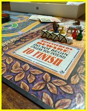 JUMANJI Board Game Movie Milton Bradley Vintage 1995 Original Complete