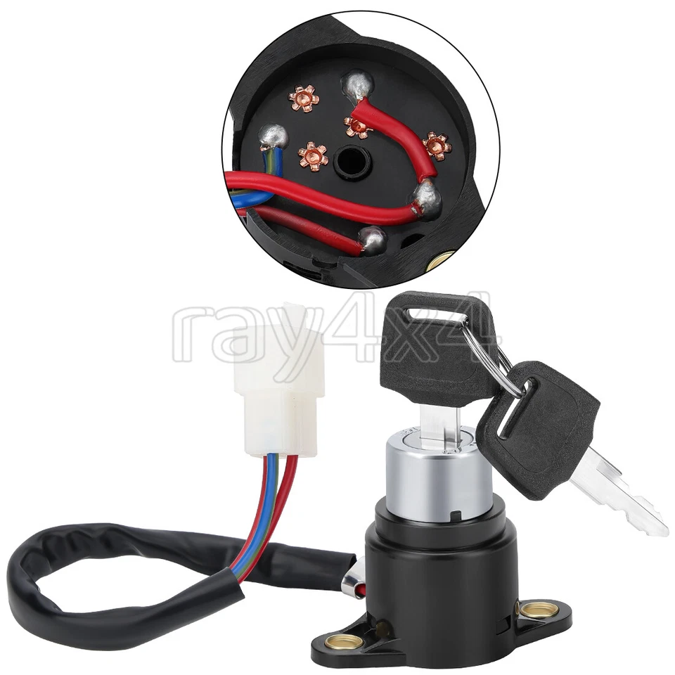 INTERRUPTOR DE LLAVE DE ENCENDIDO para Honda Magna 750 VF750C Shadow ACE 1100 VT1100C2 VT1100T Foto 2 de 4