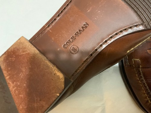 Cole Haan men’s 13M Penny Loafers Dress shoes Brown - Picture 11 of 15