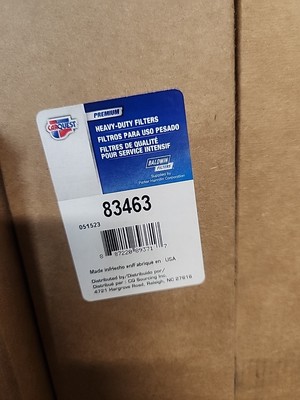 Carquest Premium Filter 83463 (NEW)