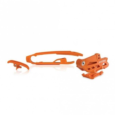 Acerbis Kettenblock & Schieber - KTM SX/SXF 125-450 16-22 SX250 17-22 - orange