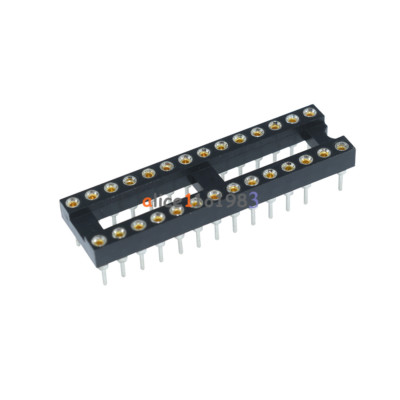 10PCS 28 Pin DIP SIP Round IC Sockets Adaptor Solder Type Narrow
