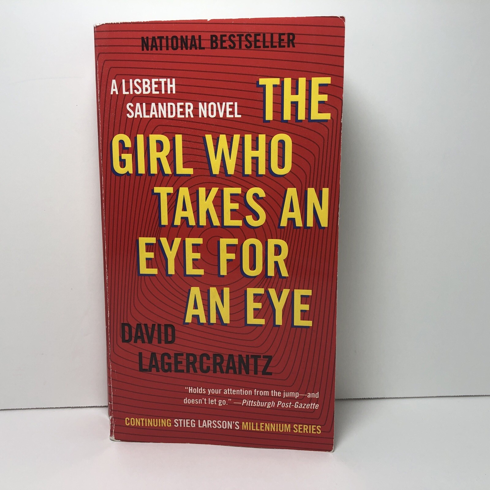 The Girl Who Takes an Eye for an Eye David Lagercrantz Paperback Book