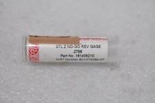 DECO TOOL SUPPLY STL Z NO-GO REV GAGE .2758" DIAMETER MADE IN USA